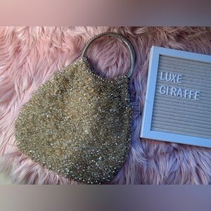 Authentic ANTEPRIMA wire bag in gold